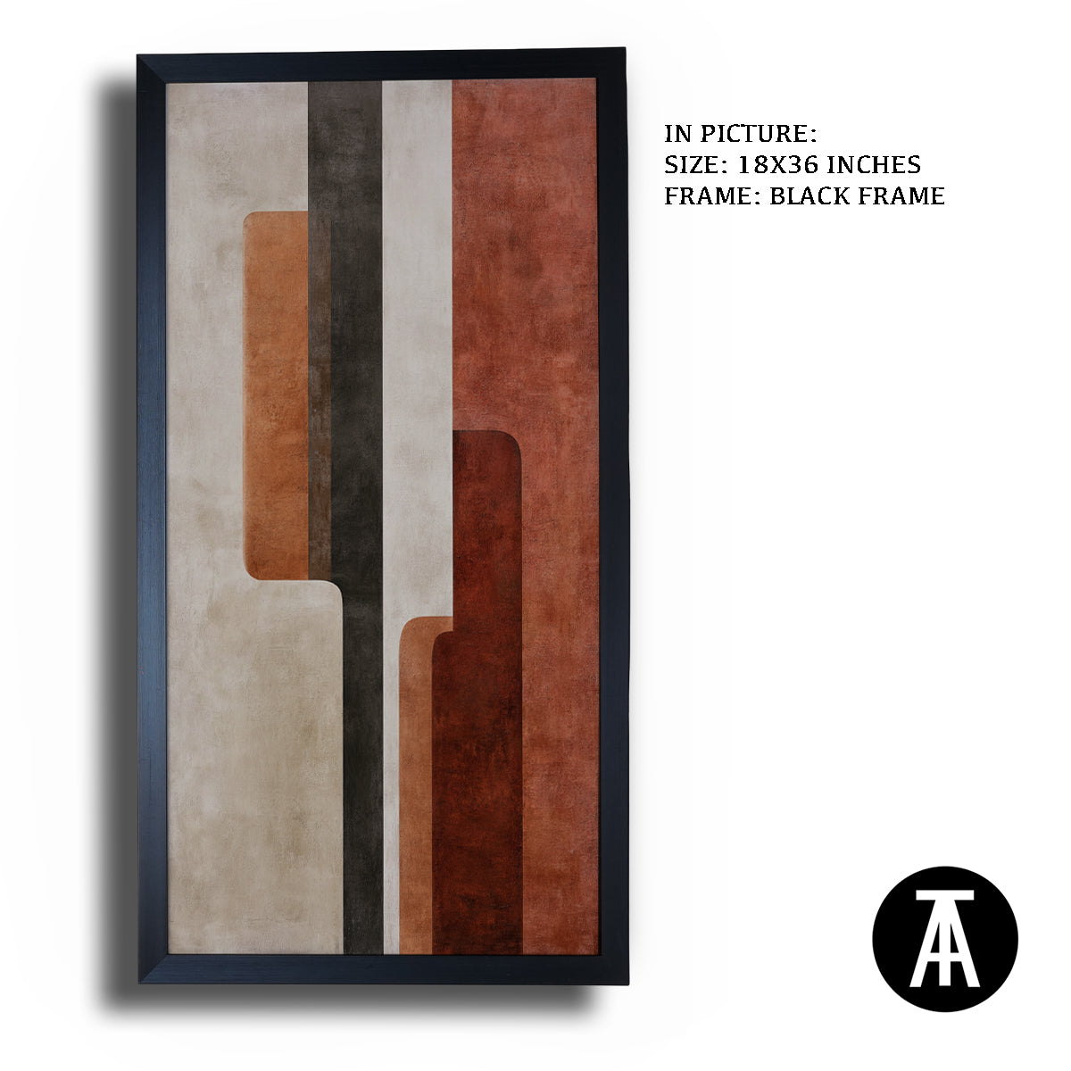 Artwork in Metal Earling Silver Frame