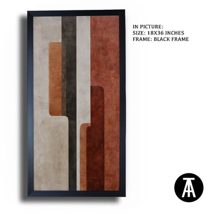 Artwork in Metal Earling Silver Frame