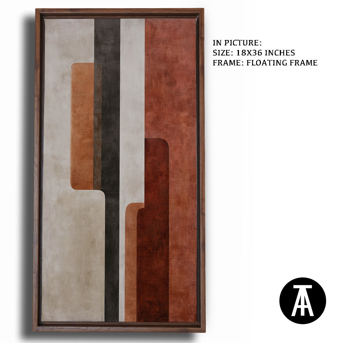 Artwork in Floating Frame