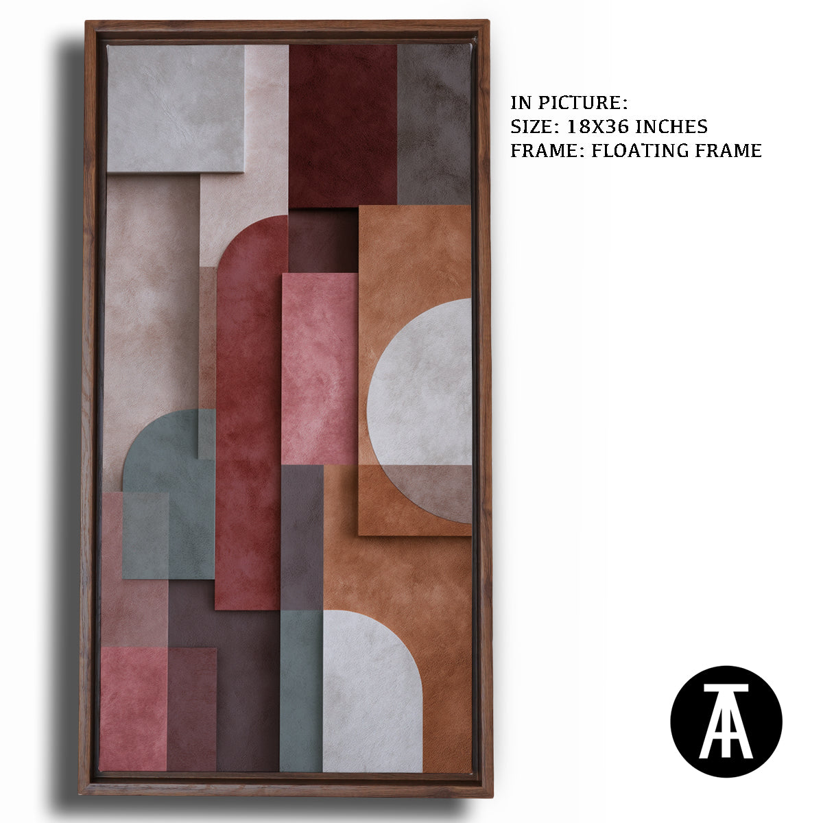 Artwork in Floating Frame