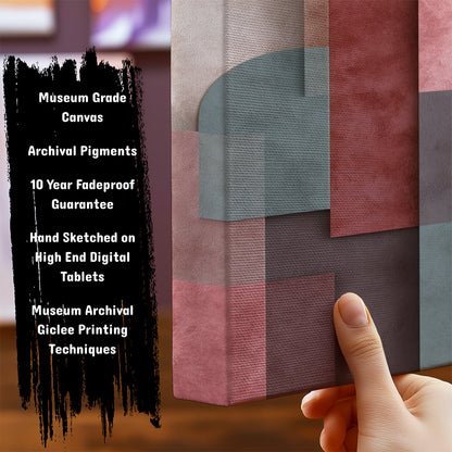 Information about Abstract Canvas Art Print