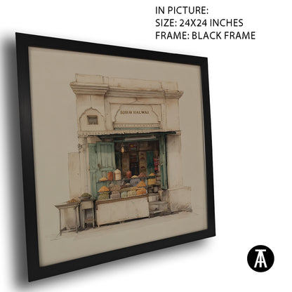 Artwork in Black Frame