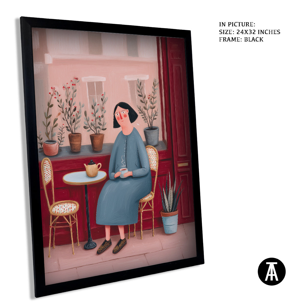 Artwork in Black Frame