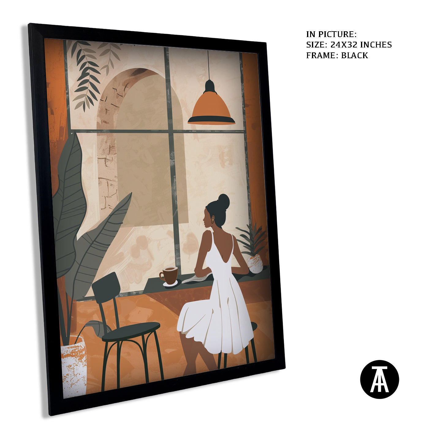 Artwork in Black Frame