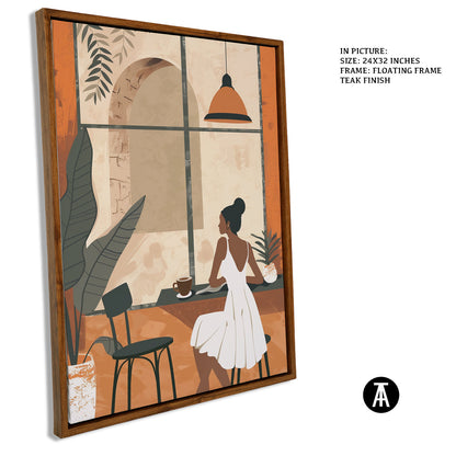 Artwork in Floating Frame