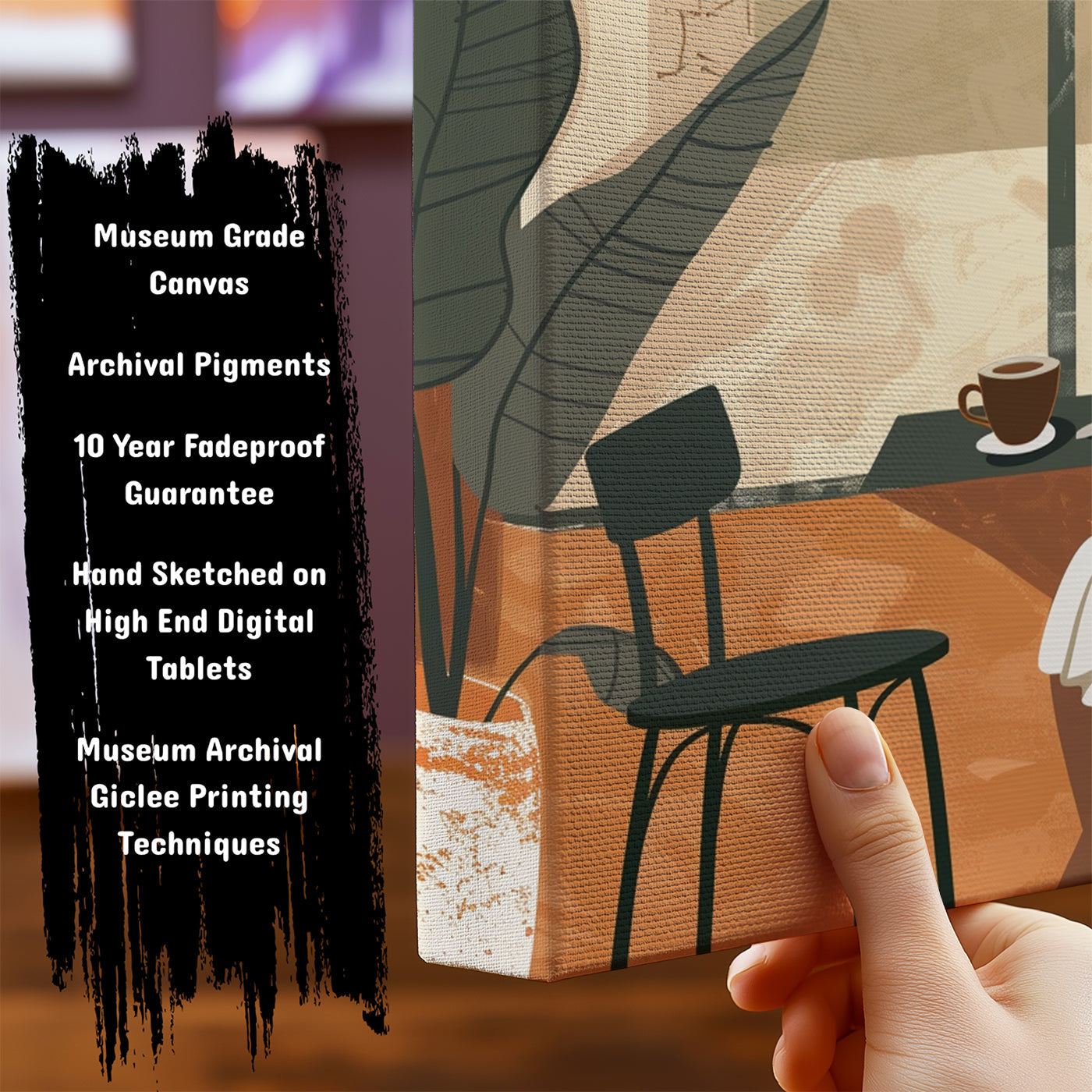 Information about Boho Art Canvas Art Print