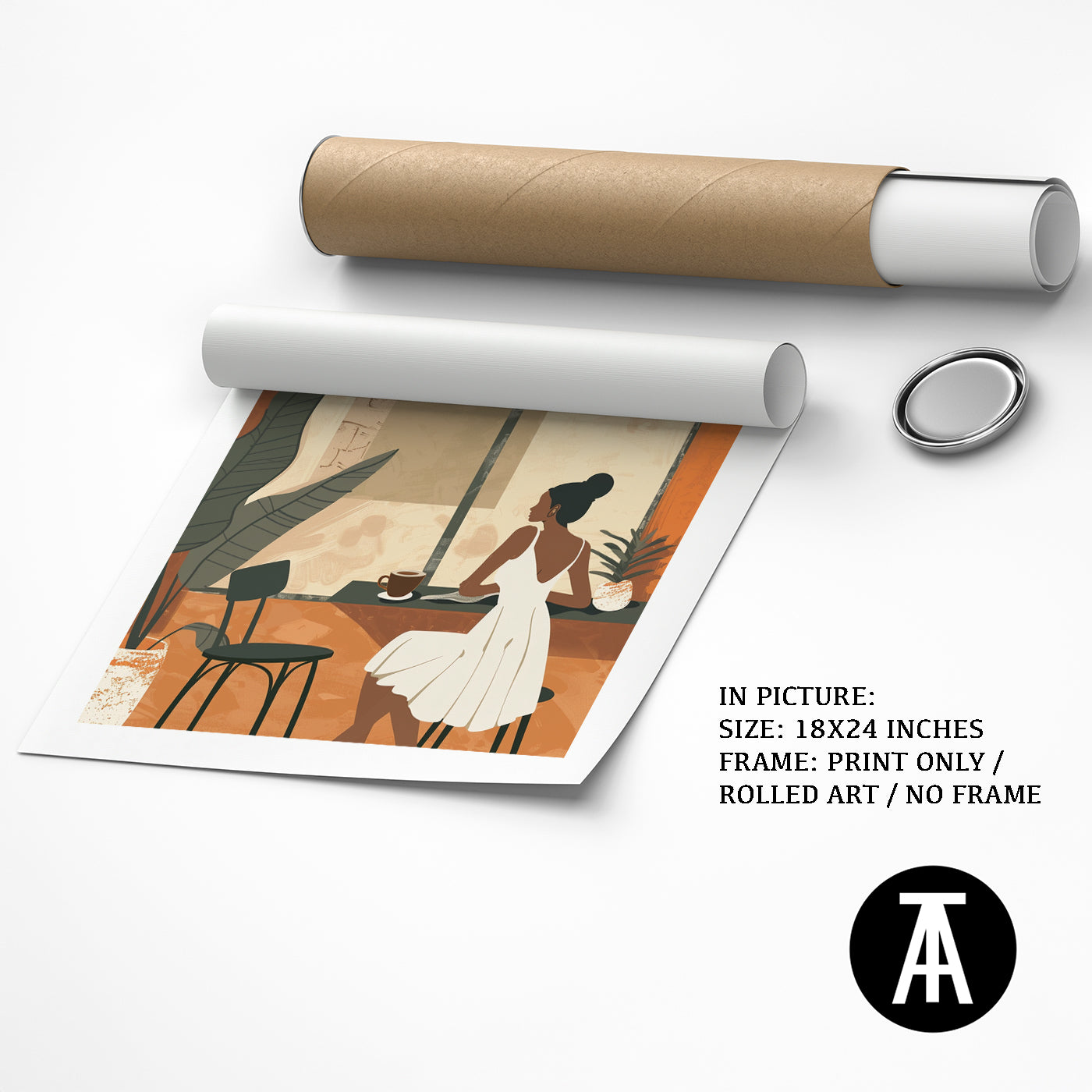 Artwork as Print Only or Rolled Art