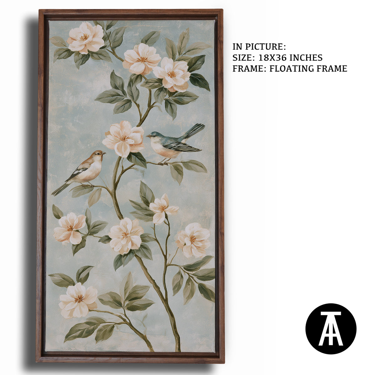 Artwork in Floating Frame