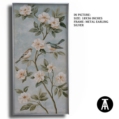 Artwork in Metal Earling Silver Frame
