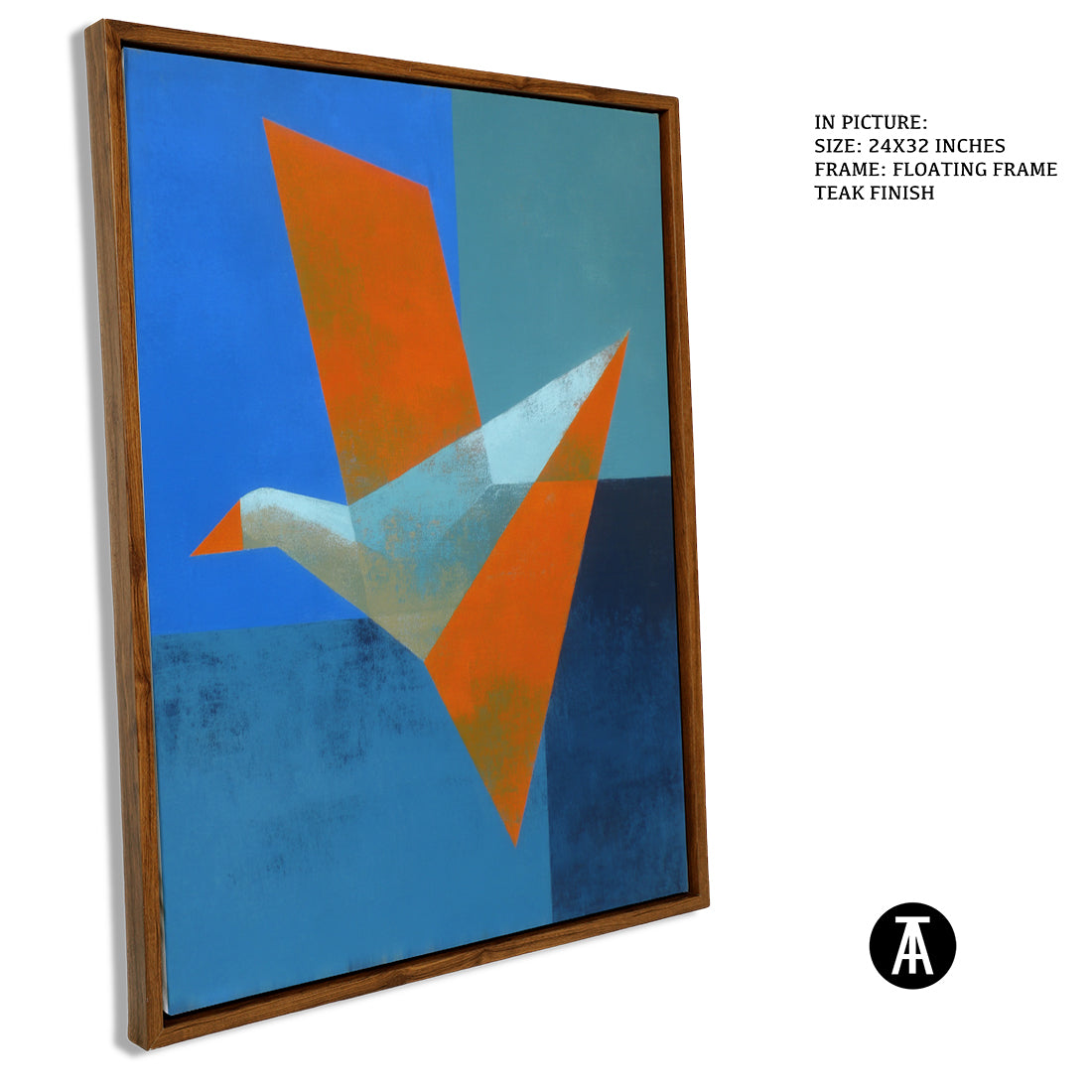 Artwork in Floating Frame