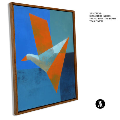 Artwork in Floating Frame