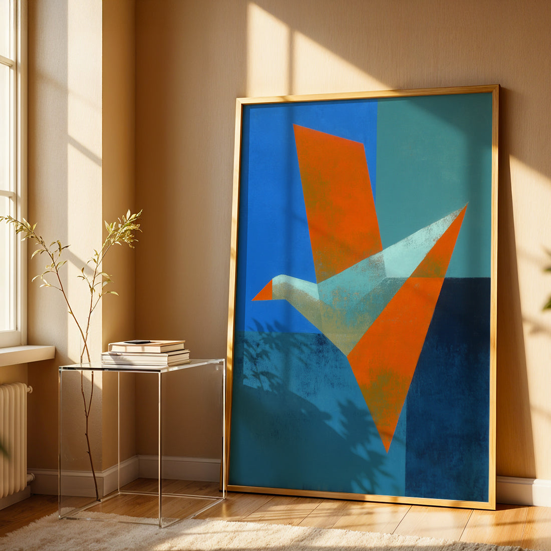 Painting in a Lifestyle Setting