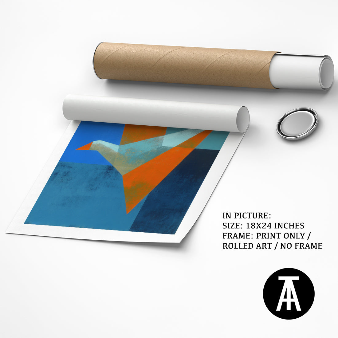 Artwork as Print Only or Rolled Art