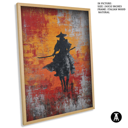 Sample Artwork in Italian Wood Framing Natural