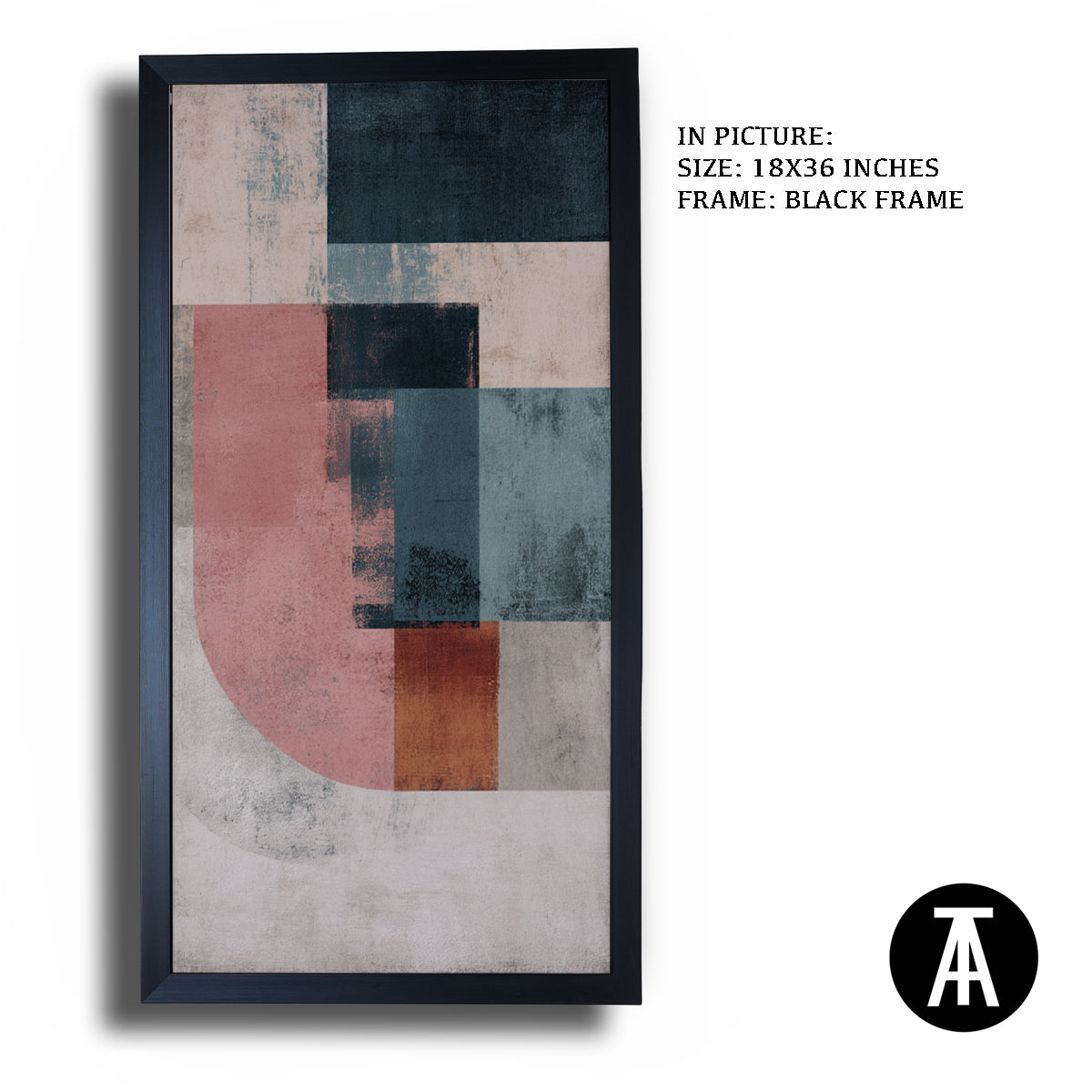 Artwork in Metal Earling Silver Frame