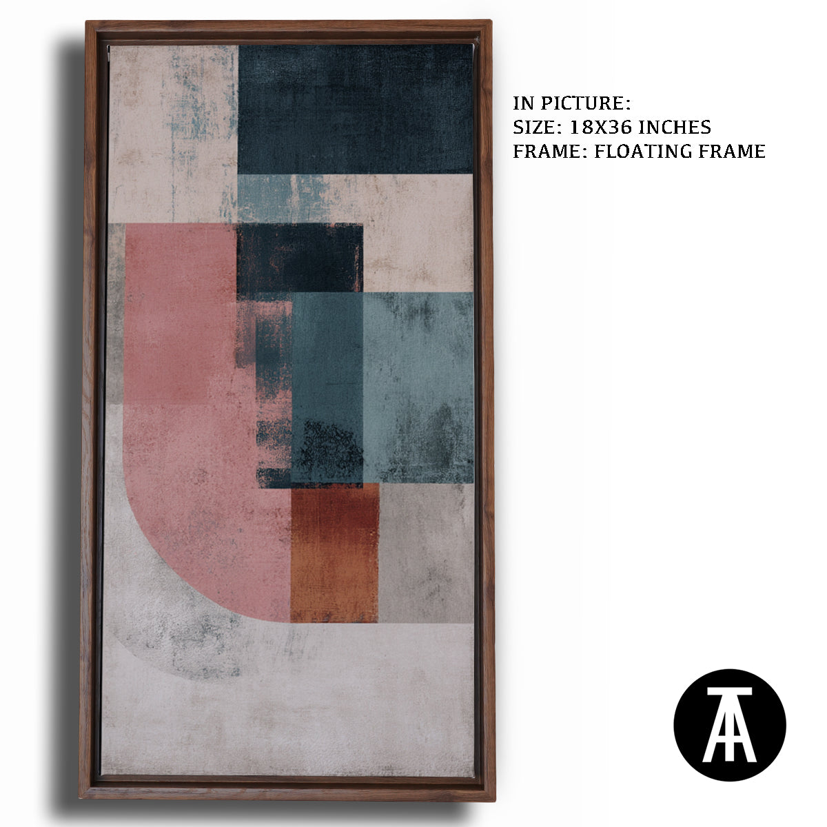 Artwork in Floating Frame