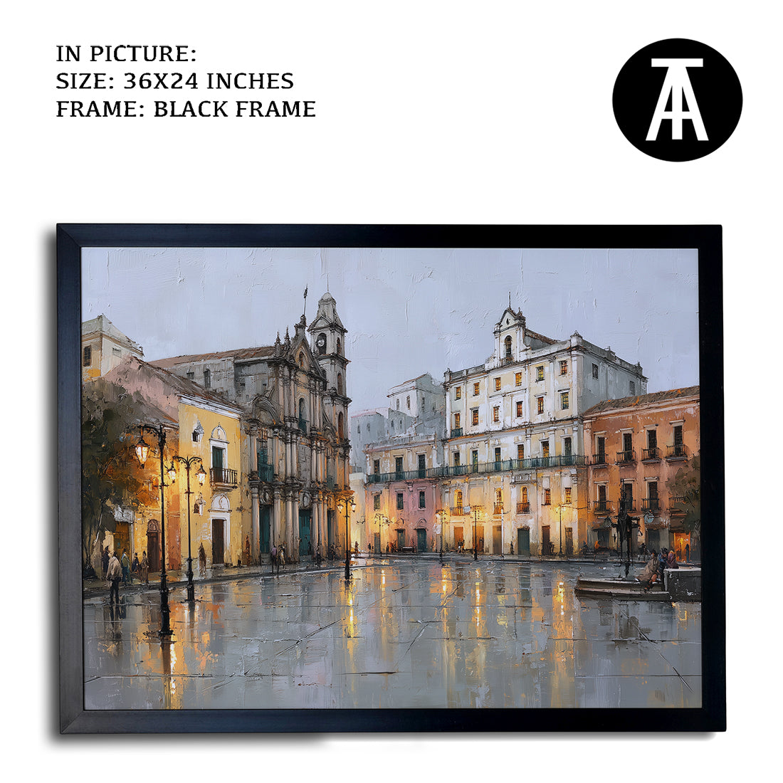 Artwork in Black Frame