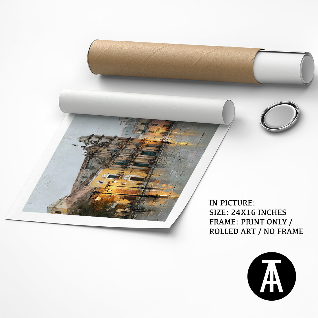 Artwork as Print Only / Rolled Art