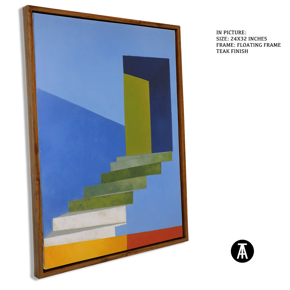 Artwork in Floating Frame