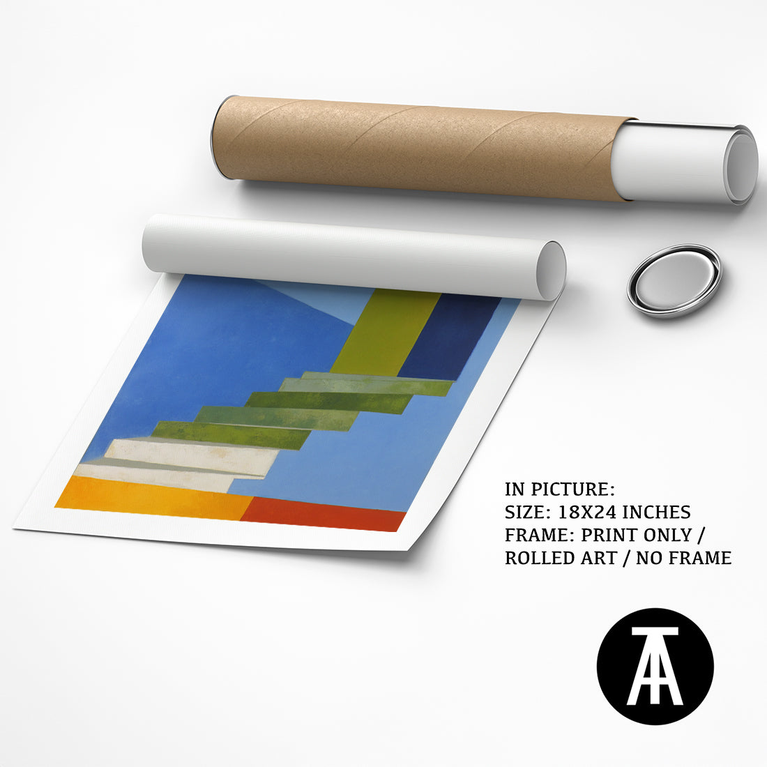 Artwork as Print Only or Rolled Art