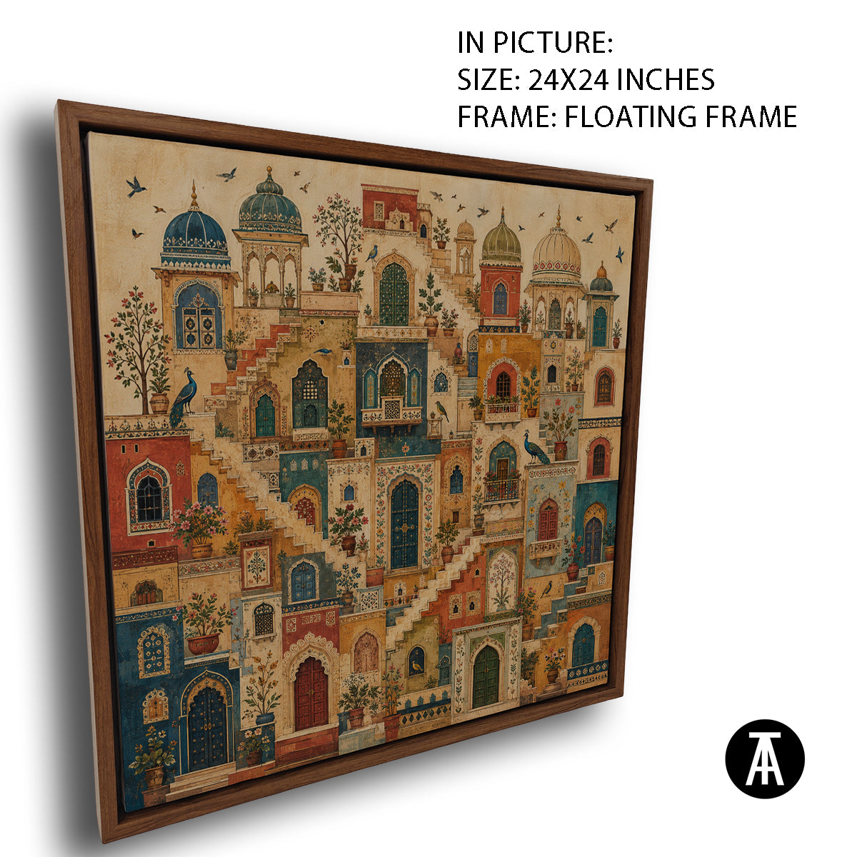 Artwork in Floating Frame