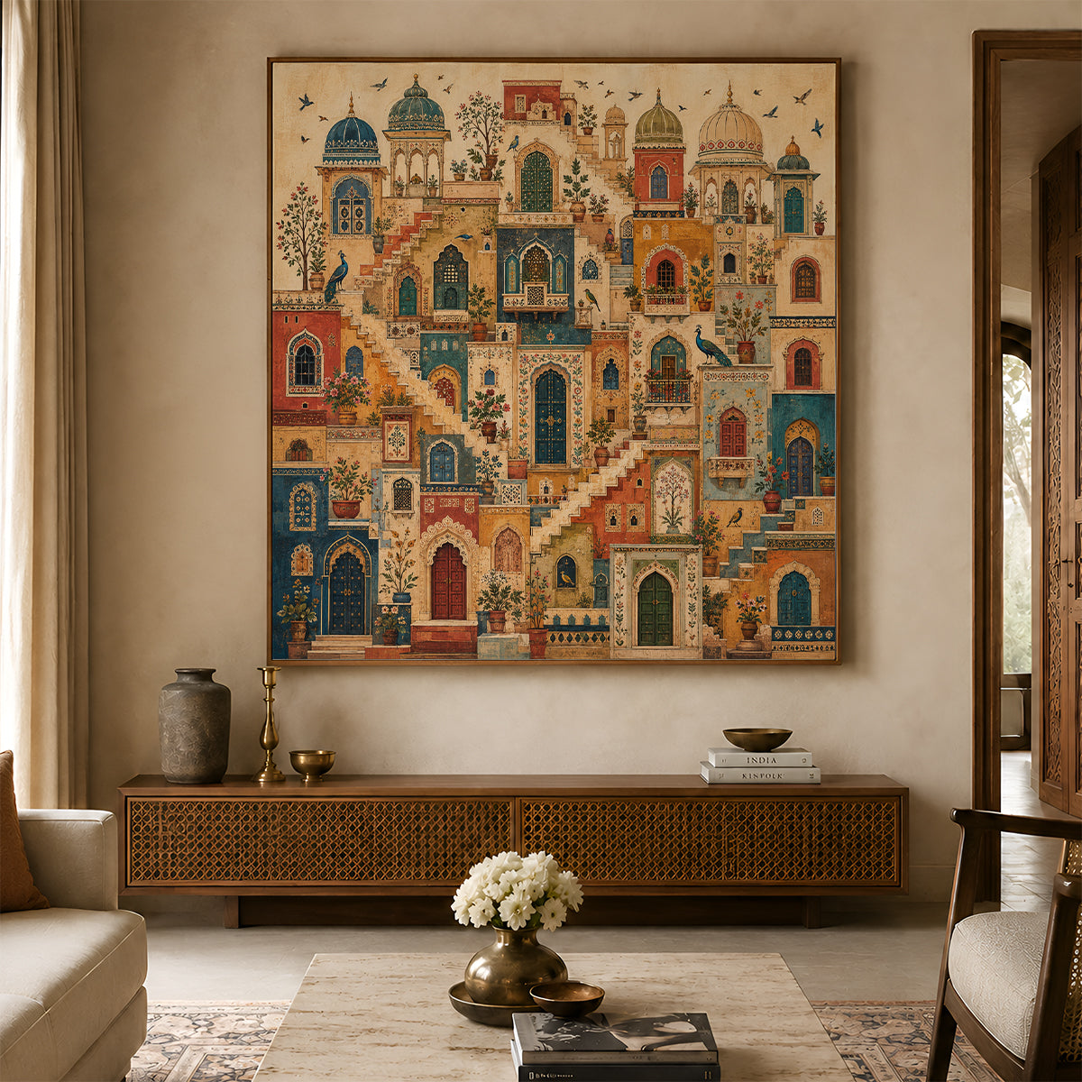 Artwork in a Lifestyle Setting
