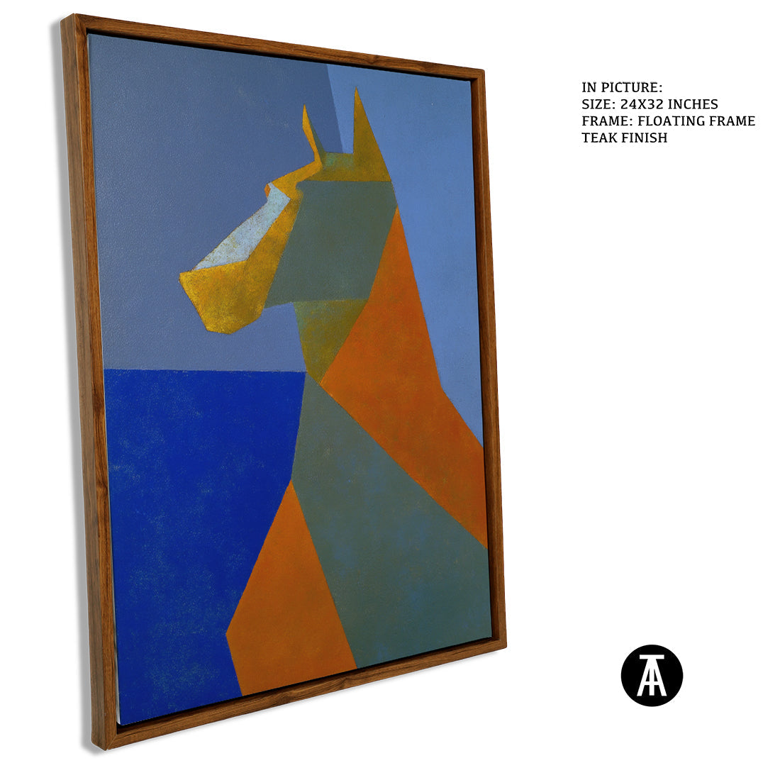 Artwork in Floating Frame