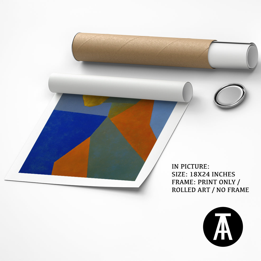 Artwork as Print Only or Rolled Art