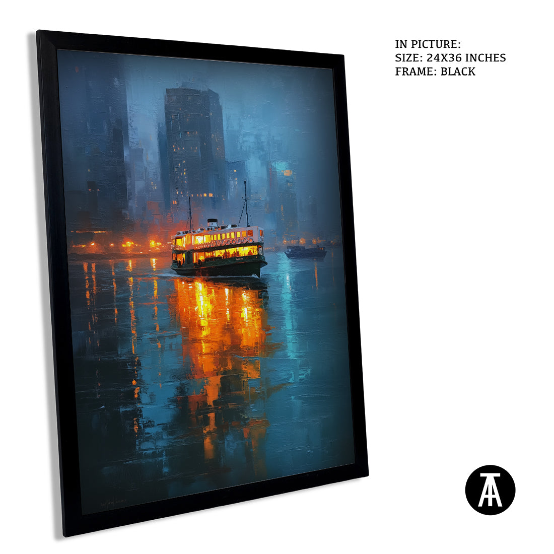 Artwork in Black Frame