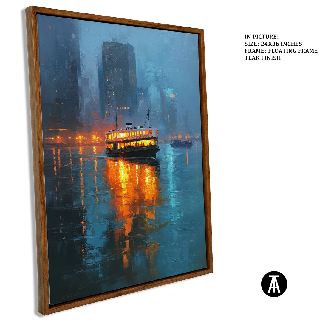 Artwork in Floating Frame