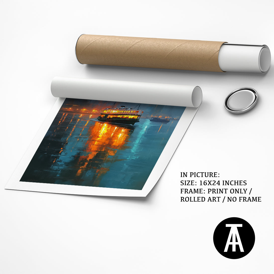 Artwork as Print Only / Rolled Art