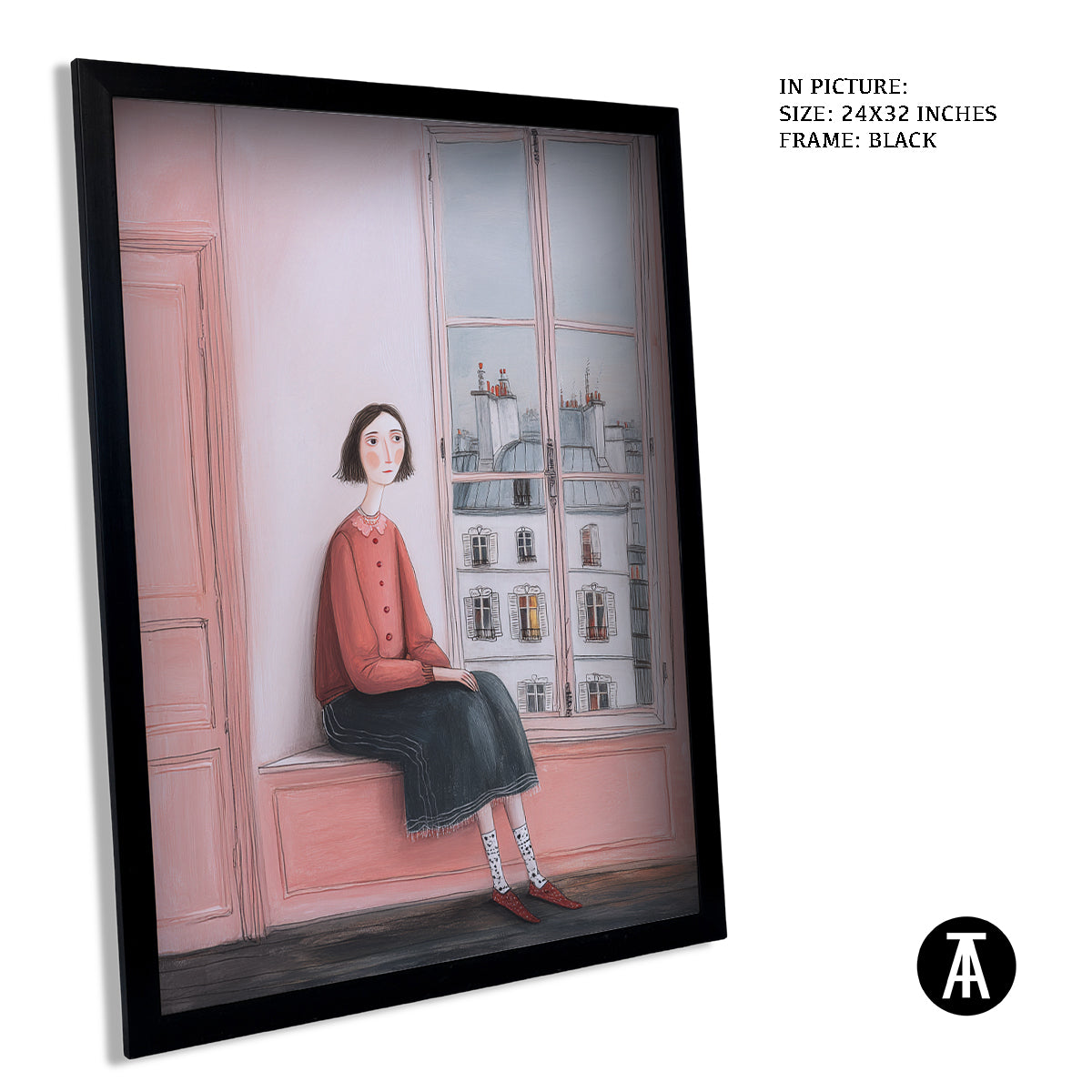 Artwork in Black Frame