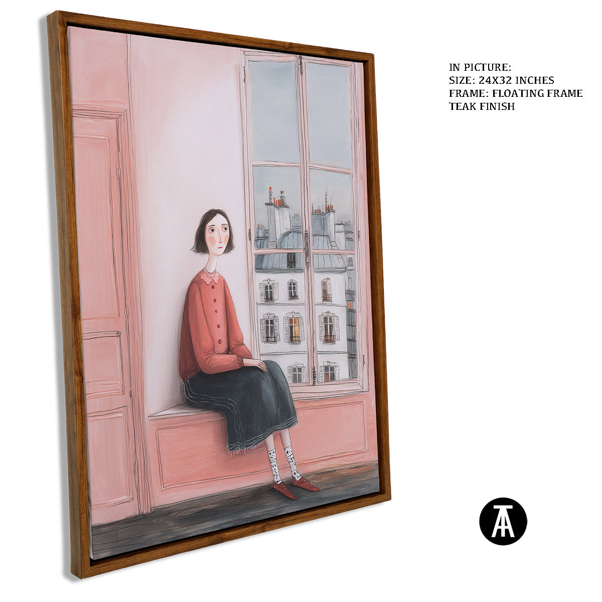 Artwork in Floating Frame