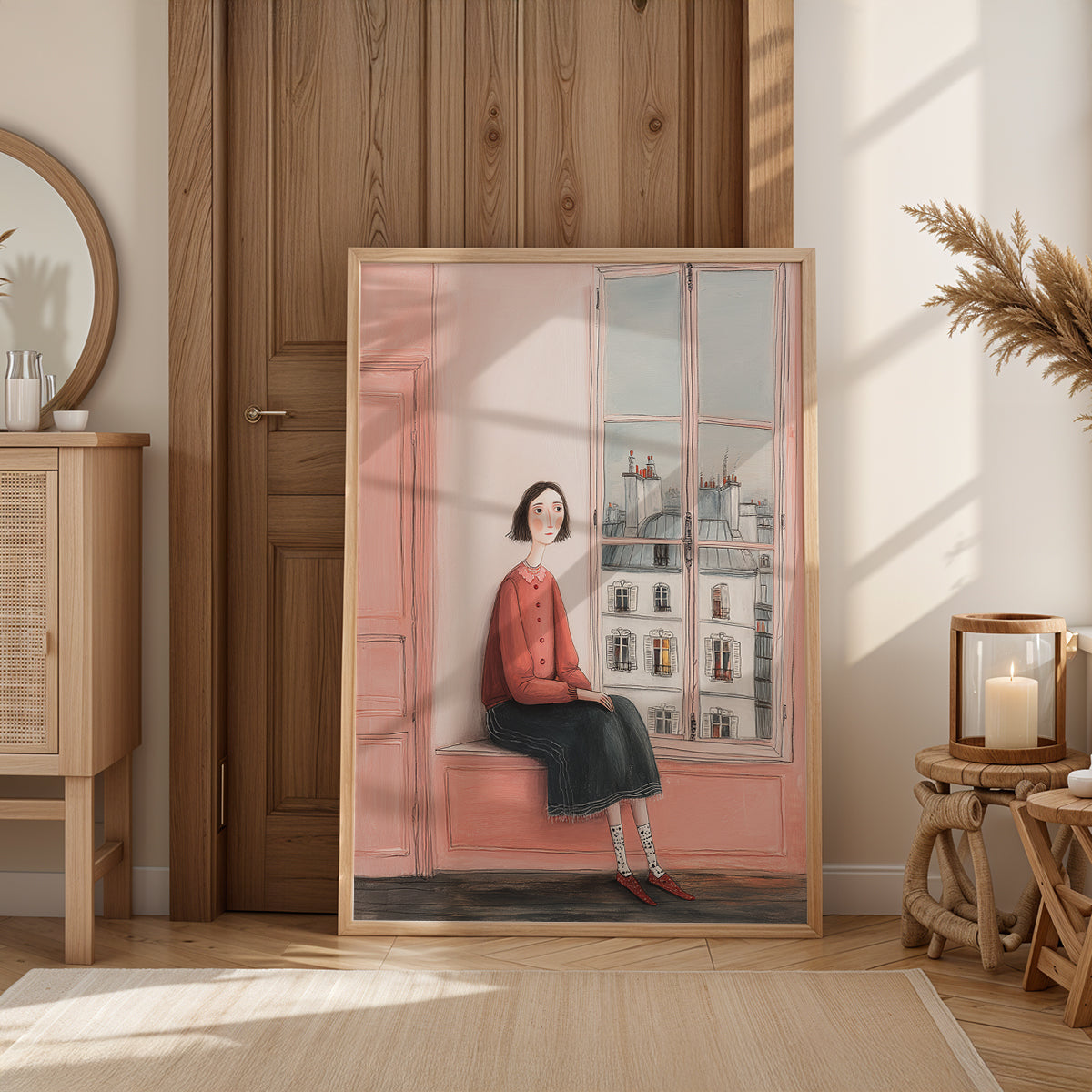 Painting in a Lifestyle Setting