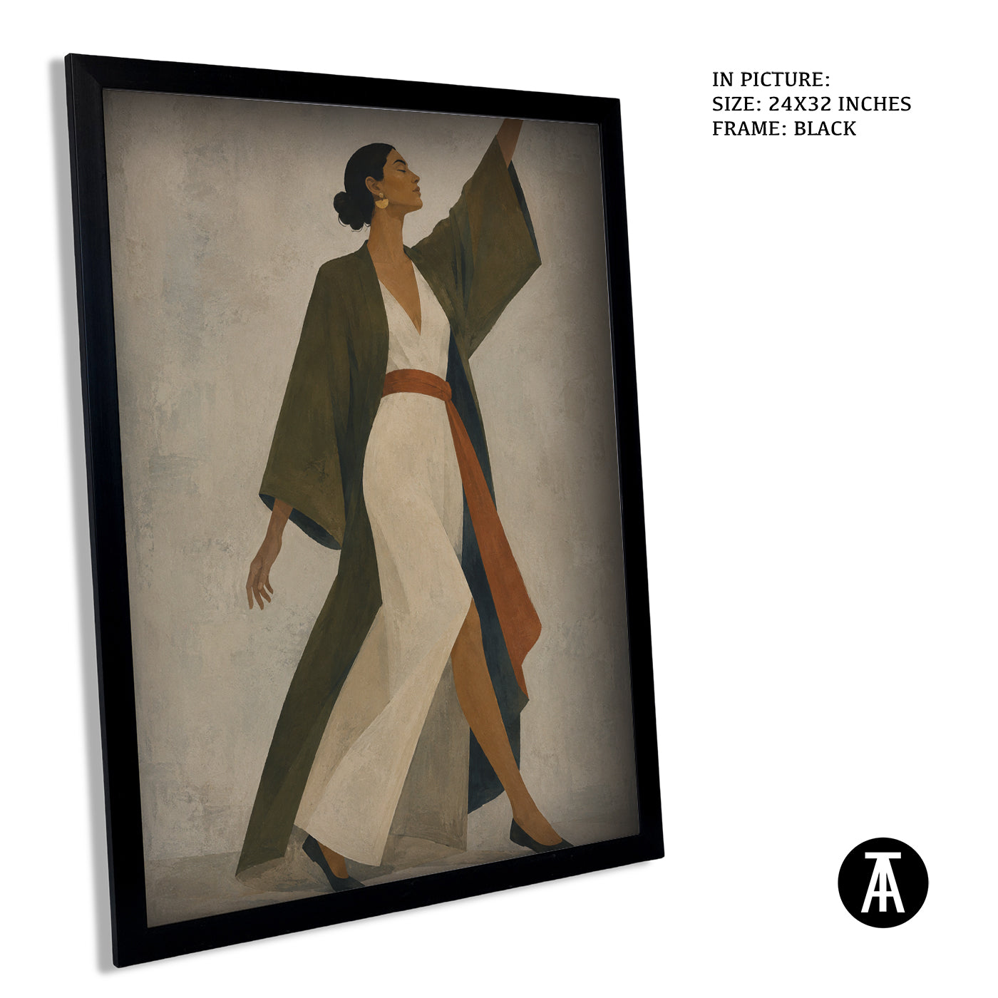 Artwork in Black Frame