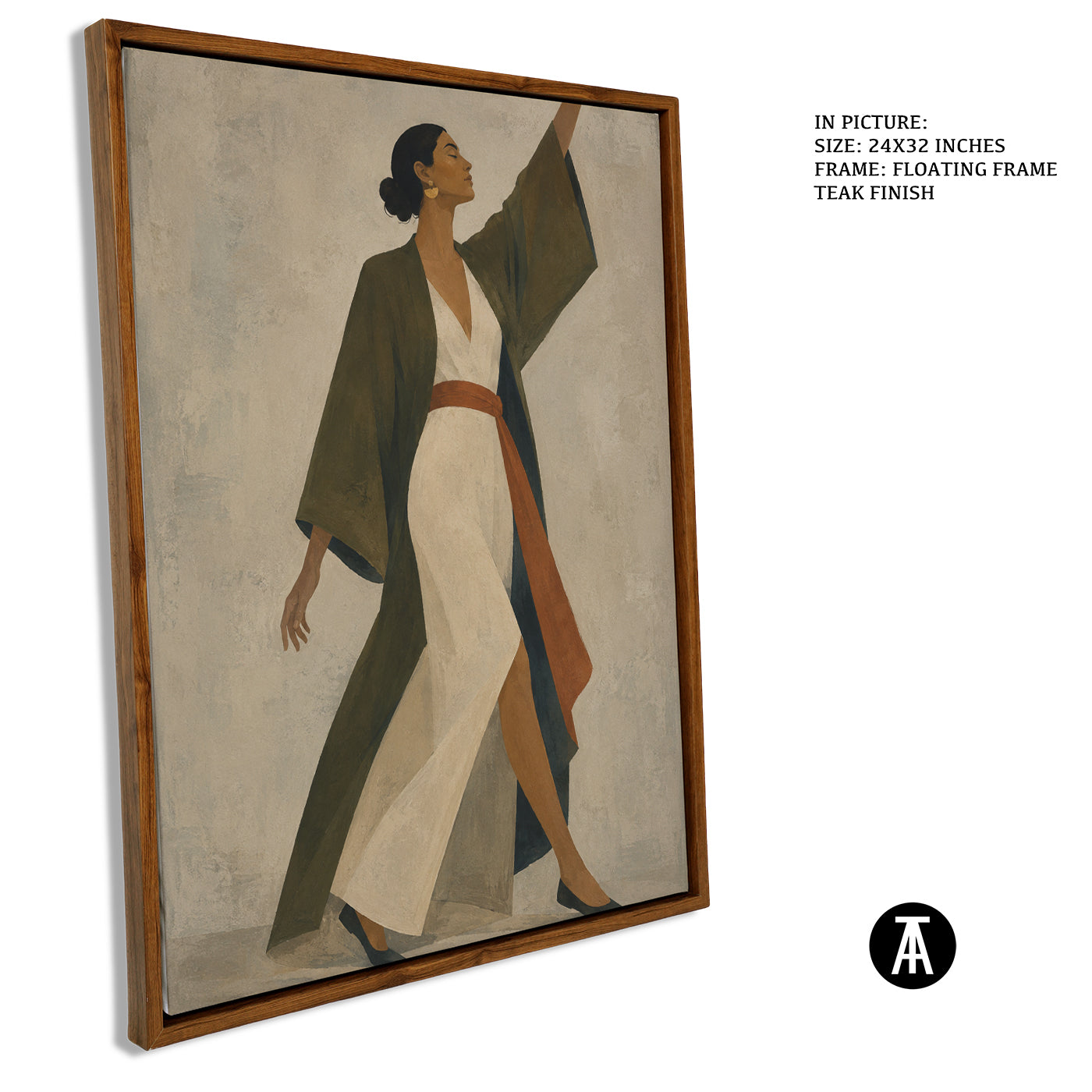 Artwork in Floating Frame