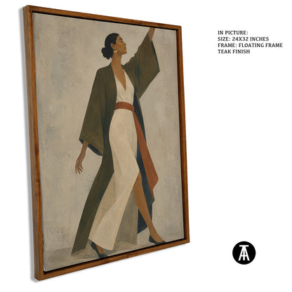 Artwork in Floating Frame