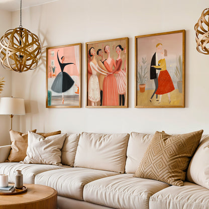Gallery Wall Set in Lifestyle Setting