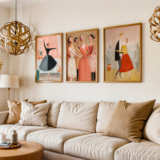 Gallery Wall Set in Lifestyle Setting