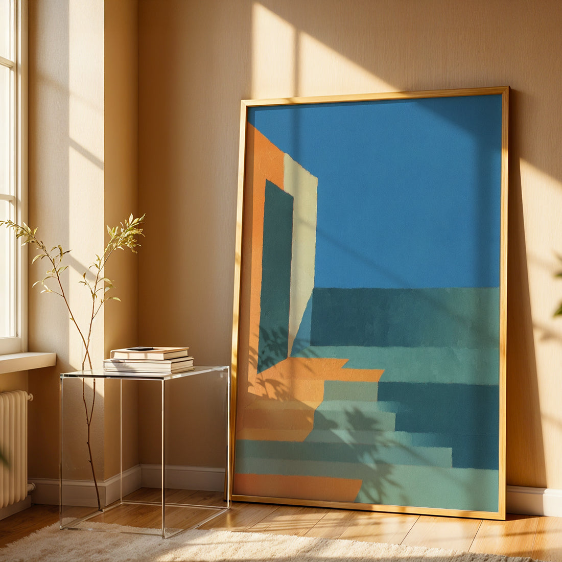 Painting in a Lifestyle Setting