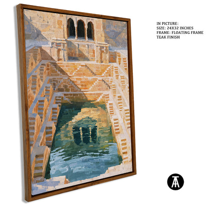 Artwork in Floating Frame