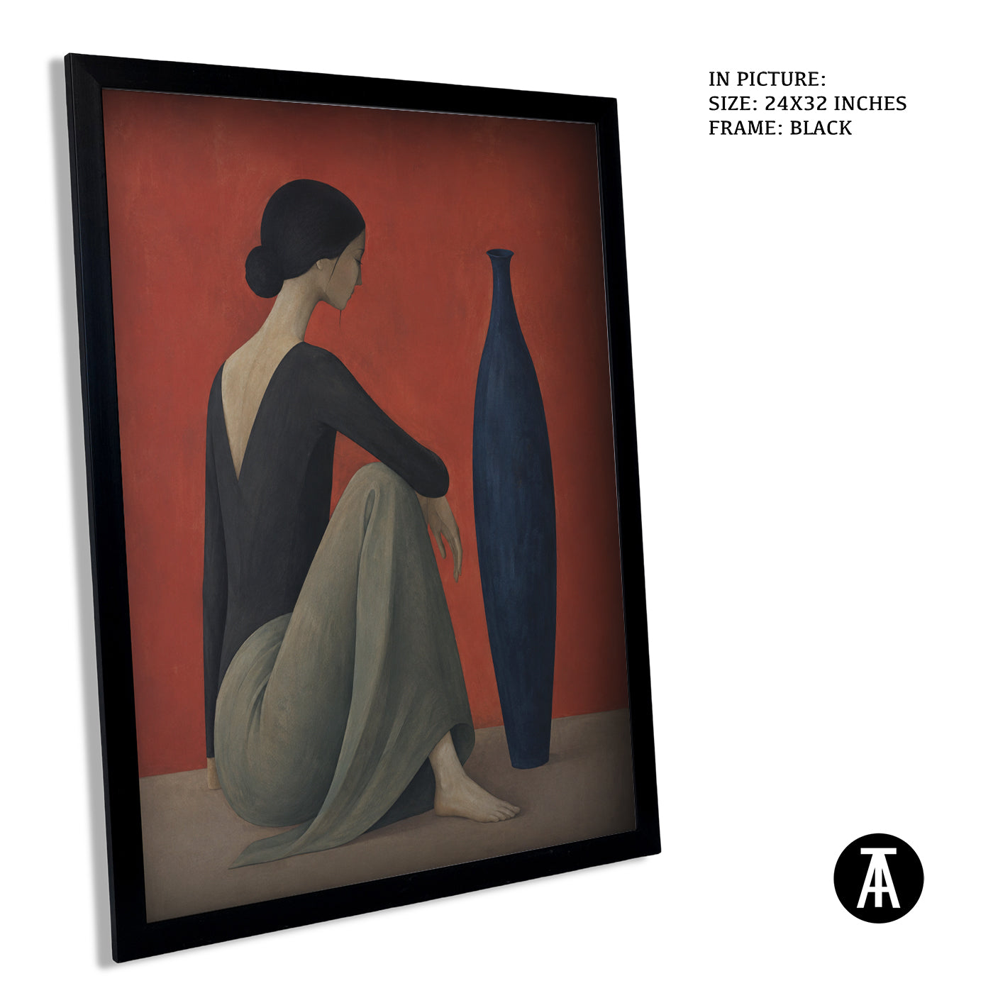 Artwork in Black Frame
