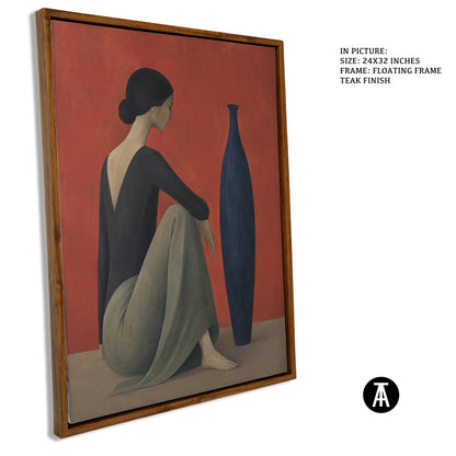 Artwork in Floating Frame