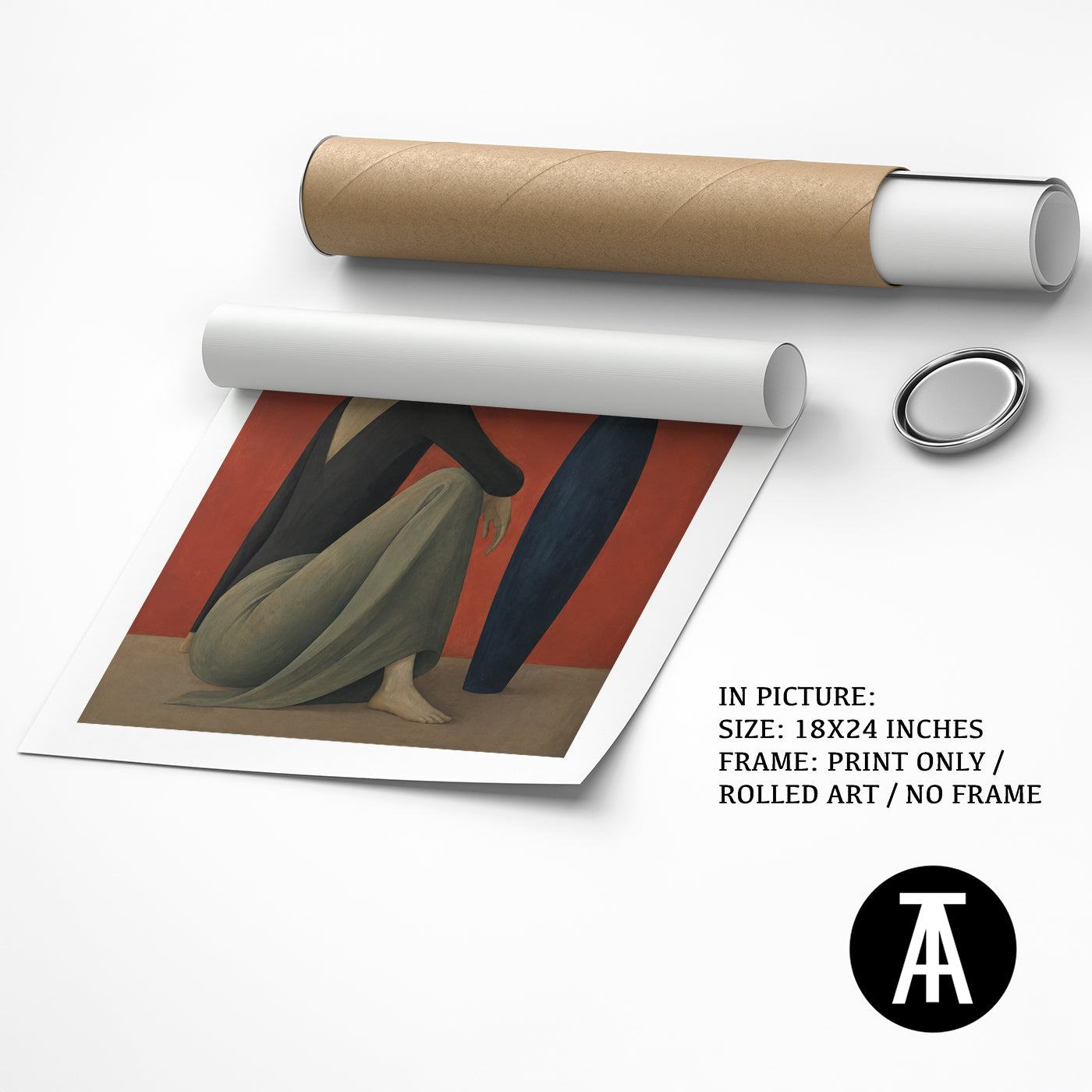 Artwork as Print Only or Rolled Art