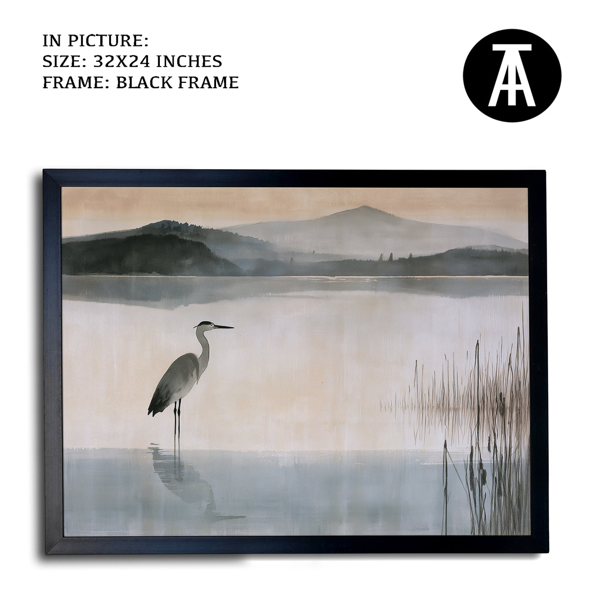 Artwork in Black Frame