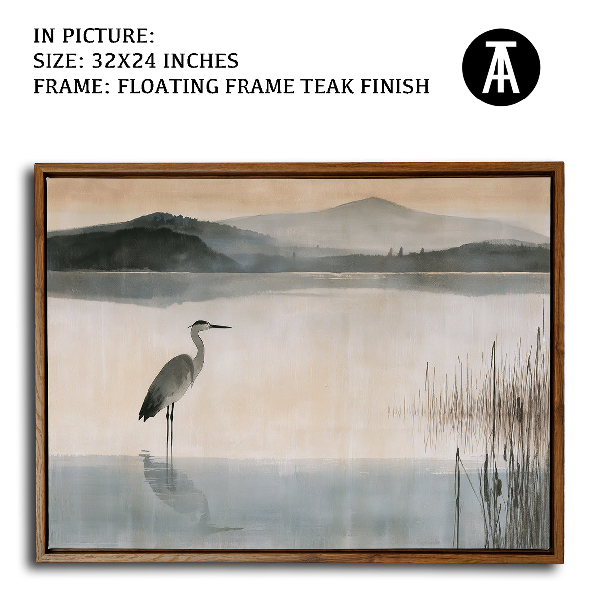 Artwork in Floating Frame