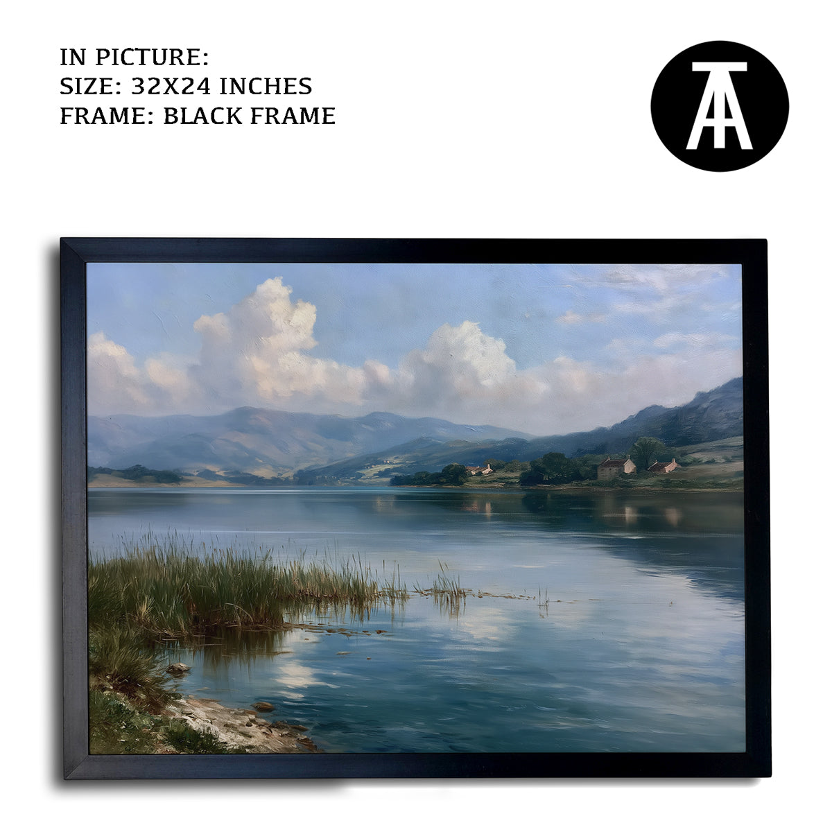 Artwork in Black Frame