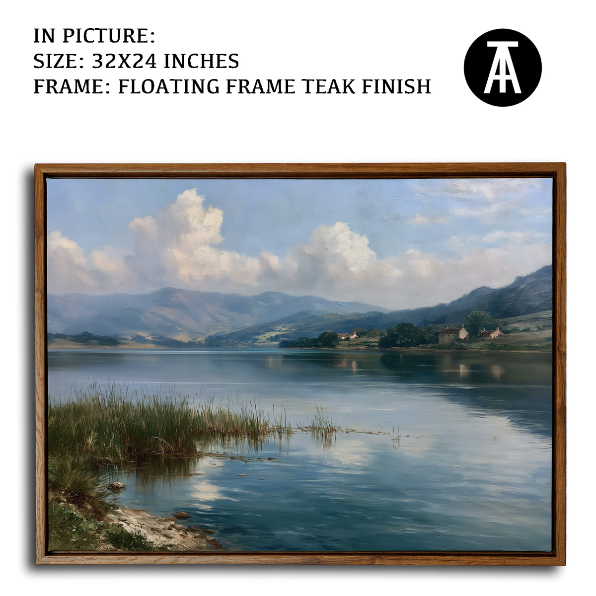 Artwork in Floating Frame