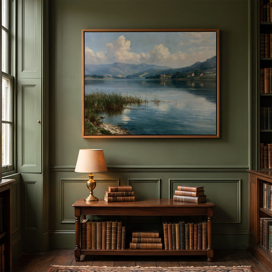 Painting in a Lifestyle Setting