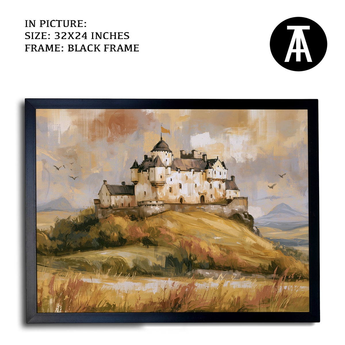 Artwork in Black Frame